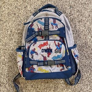 Pottery Barn Kids Spider Man back pack